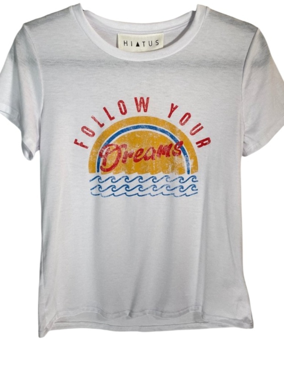 NWT Hiatus "Follow Your Dreams" Graphic Tee